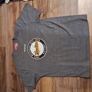 CCM Michigan Tech Huskies hockey shirt